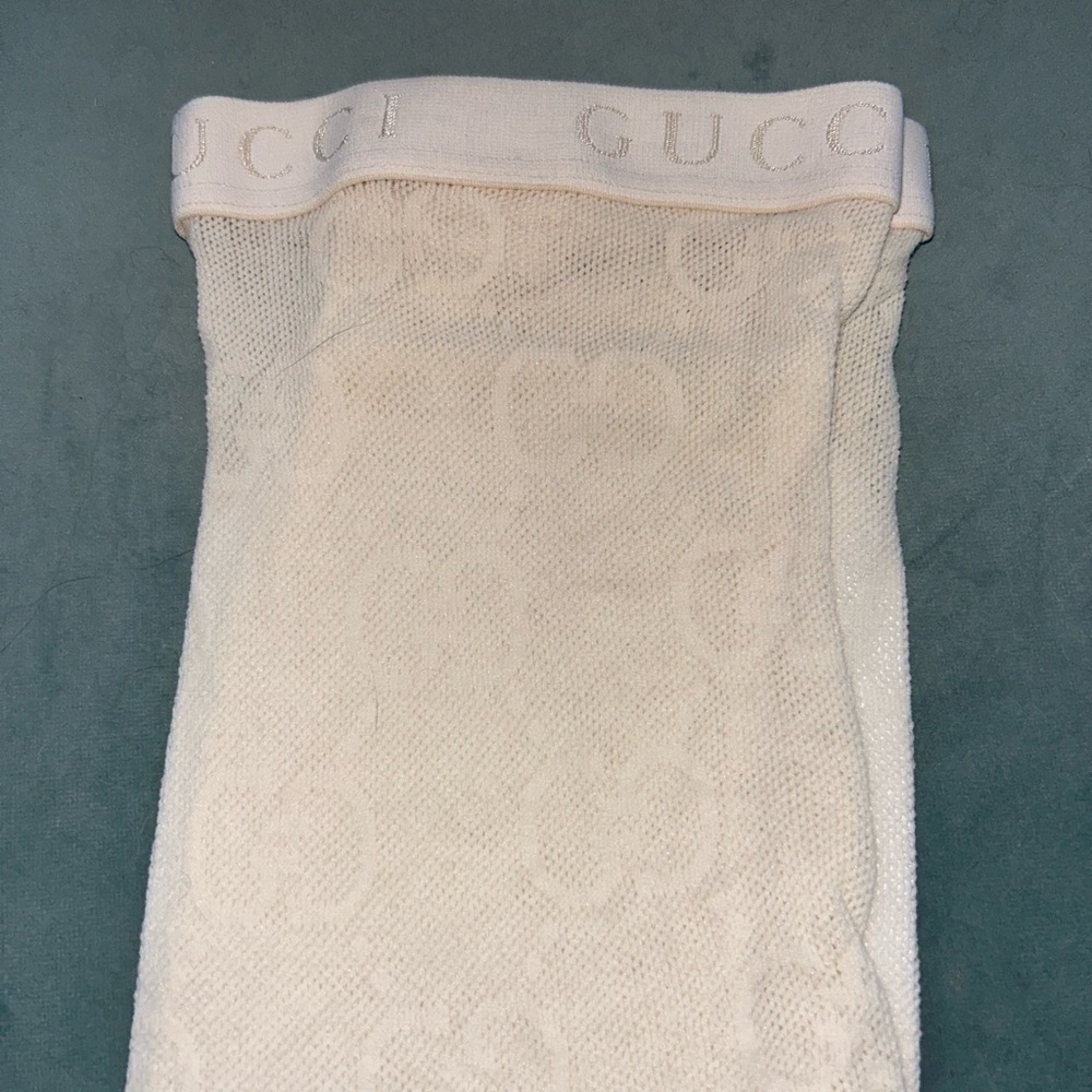 Gucci off white GG Tights